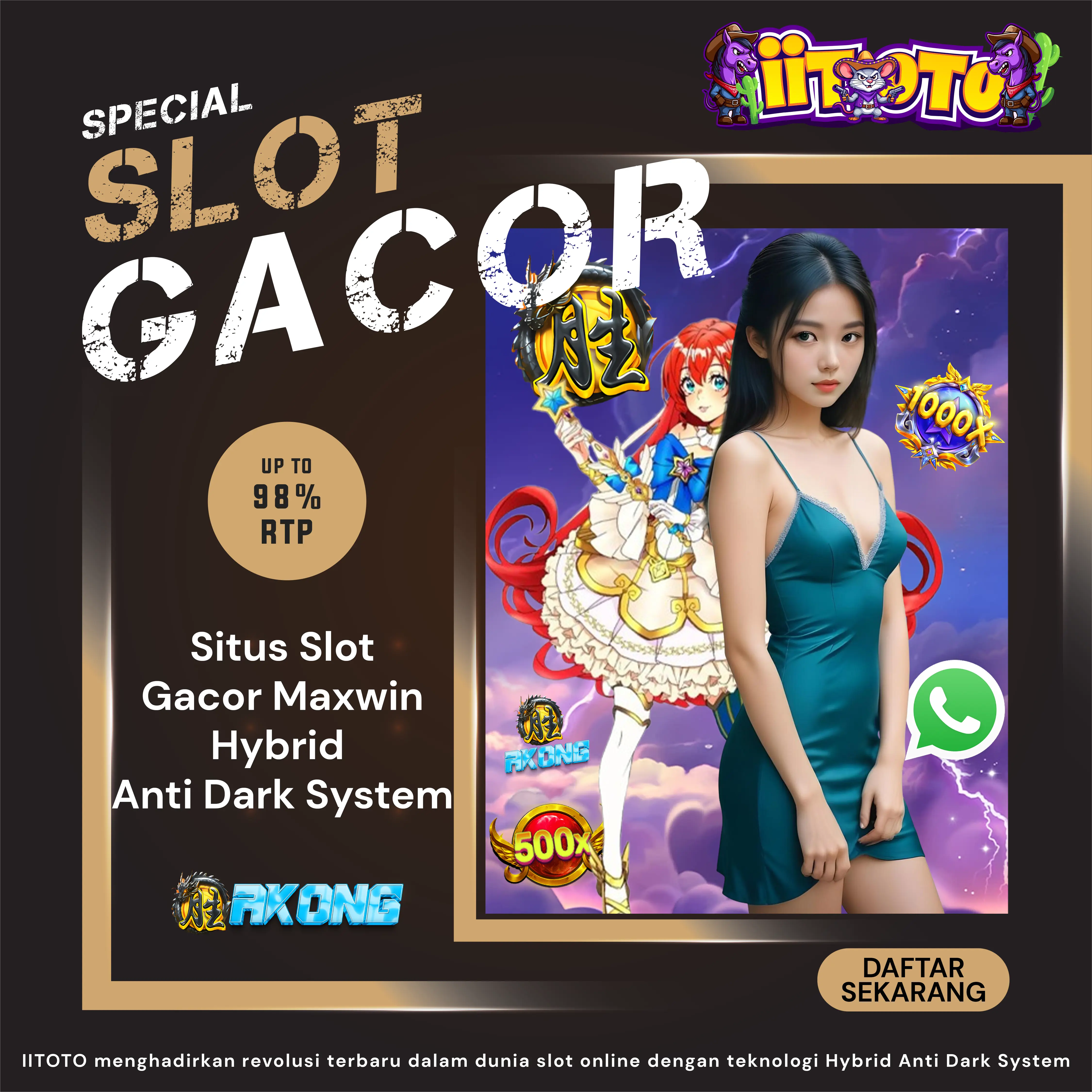 IITOTO: Situs Slot Gacor Maxwin Hybrid Anti Dark System Malam Ini